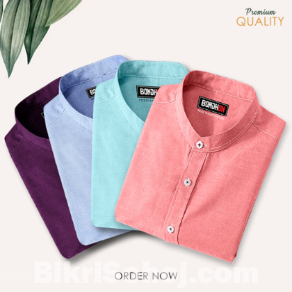 Men's Solid Colour Cotton Full sleeve Shirt